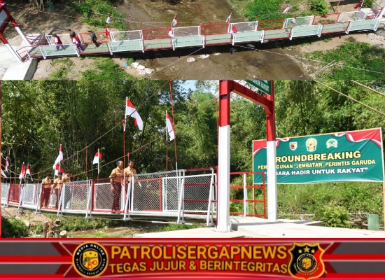 Dulu Penuh Risiko, Kini Warga Bungkal di Ponorogo Nikmati Jembatan Garuda