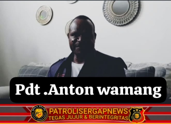 Pdt. Anton Wamang Menarik Pernyataan soal Keterlibatan Oknum TNI dalam Kematian Putrinya Di Camp Wini Mp.69 Tembagapura