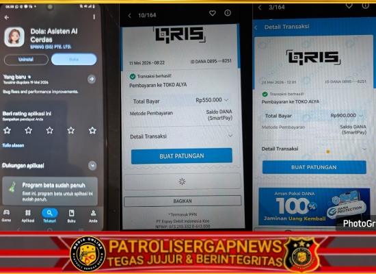 Polsek Kenjeran Amankan Pelaku Penipuan QRIS Palsu dengan Modus AI