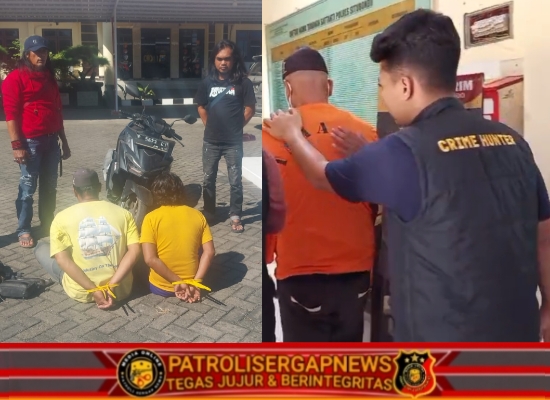 Polres Situbondo Tangkap Dua Buronan Kakap Kasus Curat dan Pencabulan di Bali