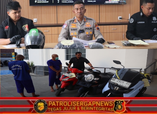 Tim Resmob Polresta Surakarta Ringkus Dua Residivis Pelaku Pencurian dalam Waktu Kurang dari 24 Jam