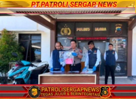 Manfaatkan Rumah Kosong, Pencuri Motor di Todanan Blora Ditangkap Polisi