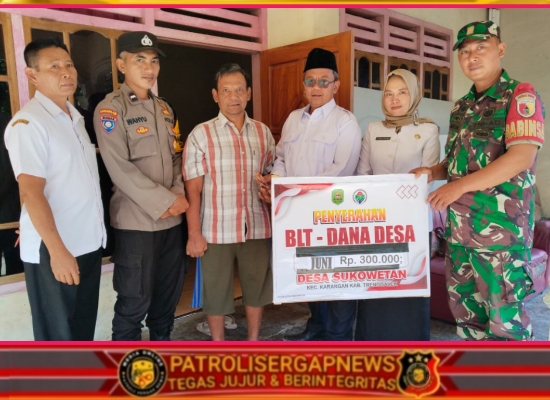 Door to Door, Babinsa dan Bhabinkamtibmas Kawal Penyaluran BLT