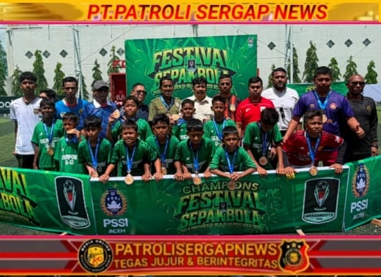 PSSB Bireuen U-12 Juara Ketiga Festival Sepakbola Piala Presiden