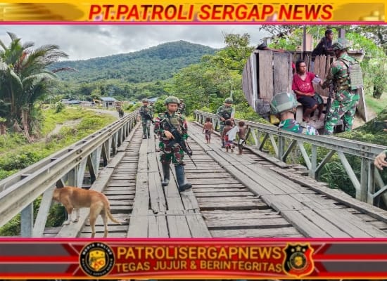 Tingkatkan Hubungan Masyarakat, Pos Benawa Yonif 645/GTY Gelar Komsos dan Layanan Kesehatan di Yalimo