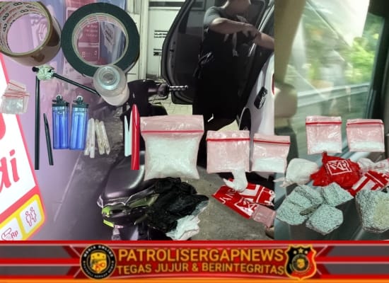 Tak Berkutik, Pengedar Sabu Jaringan Sistem Tempel Dibekuk Dit Narkoba Polda Jateng, Barang Bukti 12 Gram Disita