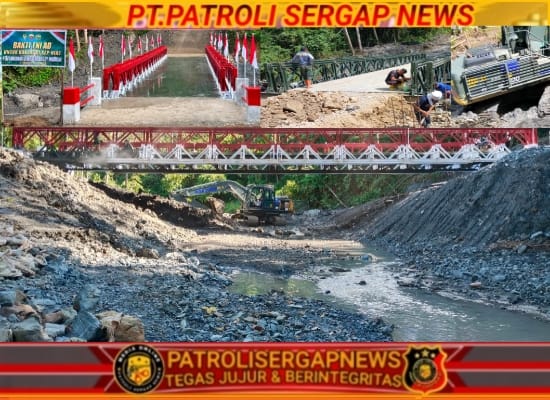 Pembangunan Jembatan Modular 24 Meter di Nias Utara Rampung