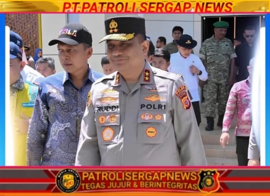 Dukung Ketahanan Pangan, Kapolda Aceh Hadiri Peresmian Virtual Bendungan Rukoh oleh Presiden RI