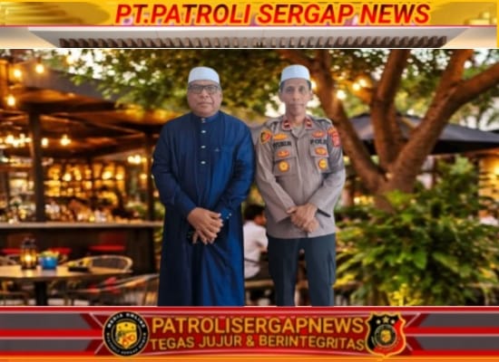 Kapolsek Muara Dua Perkuat Sinergi dengan Ulama, Jalin Silaturahmi Bersama Ketua MPU Kota Lhokseumawe