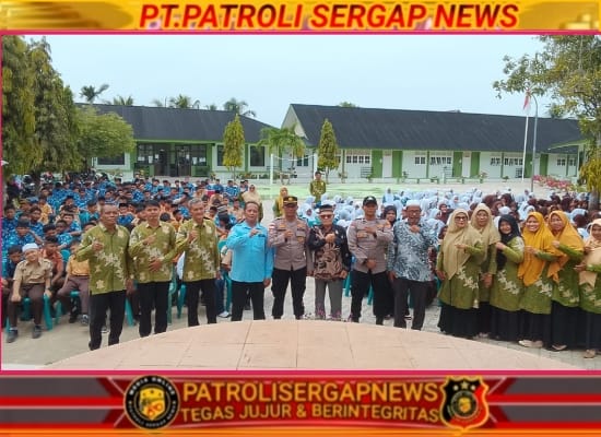 Polsek Peudada Gelar Sosialisasi Bahaya Narkoba, Bullying, Hoaks, dan Pergaulan Bebas di MTsN 4 Bireuen, 393 Siswa Dibekali Edukasi Pencegahan Kenakalan Remaja
