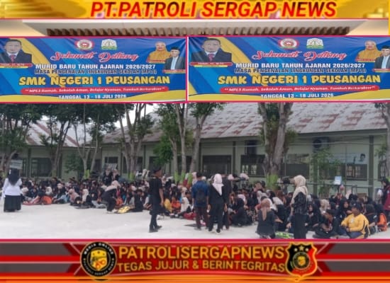 317 Siswa Baru Ikuti MPLS di SMK Negeri 1 Peusangan, OSIS Turut Berperan Sambut Peserta Didik Baru