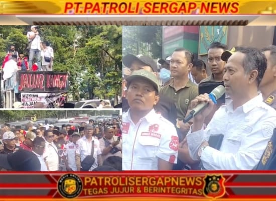 DPD Madas Serumpun Jatim Desak Penegakan Hukum Tanpa Tebang Pilih, Sampaikan Tiga Tuntutan di Kejati Jatim