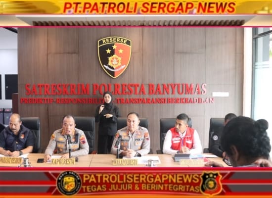 Polresta Banyumas Rilis Kasus Praktik Pengoplosan LPG Bersubsidi, 215 Tabung Gas Disita