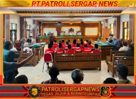 Kejari Nganjuk Hadirkan 9 Saksi dalam Sidang Perdana 18 Terdakwa Anak Kasus Kekerasan Sukorejo