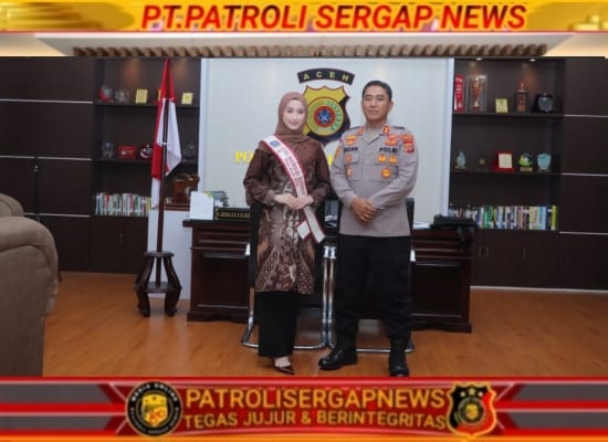 Kapolres Lhokseumawe Beri Dukungan Penuh untuk Finalis Putri Pariwisata Indonesia 2026 Asal Aceh