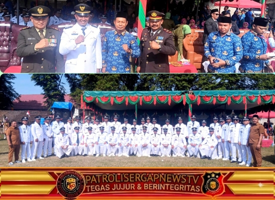HUT ke-81 RI di Gandapura Berlangsung Khidmat, Semangat Persatuan dan Gotong Royong Menggema