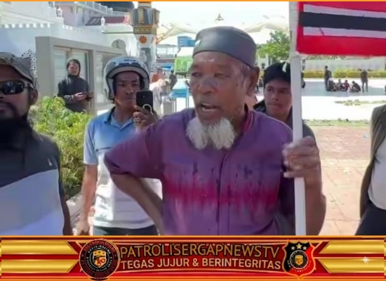 Kaperwil Aceh Patrolisergapnews Tengku Riski Desak Pihak TNI-POLRI Untuk Bebaskan Warga Aceh Yang Ditangkap