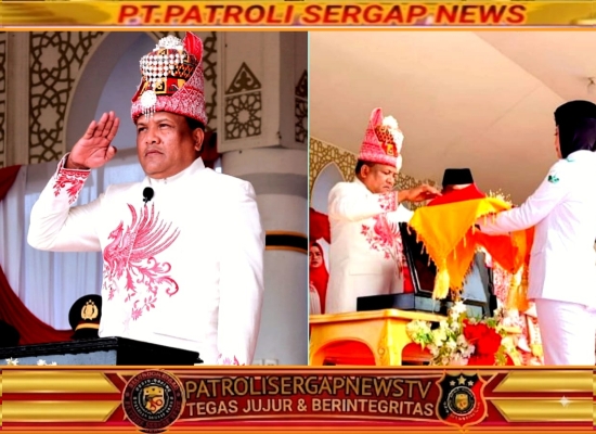 HUT ke-81 RI di Bireuen Berlangsung Khidmat, 35 Paskibraka Sukses Kibarkan Sang Merah Putih