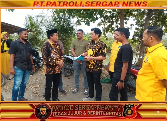 Sinergi Pusat dan Daerah: Ilham Pangestu Didampingi Ketua SHIP Bireuen Tinjau Calon Lokasi Kampung Nelayan Merah Putih (KNMP)