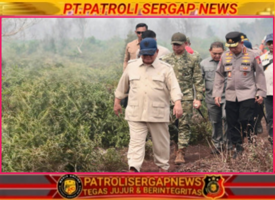 Presiden Prabowo Kunjungi Riau Hari Ini, Pantau Karhutla di Kampar