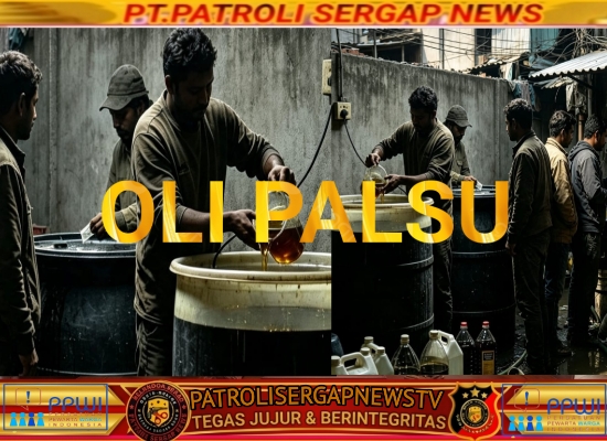Dugaan Praktik Oli Palsu Dekat Polsek Cipondoh, Publik Desak Transparansi Aparat