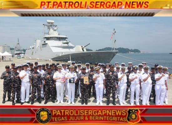 Usai Latihan Dengan Kapal Perang Rusia Saat Exercise Orruda 2026, KRI GNR-332 Tiba di Pangkalan Yokosuka Jepang