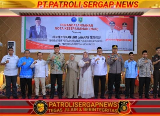 BNNP Aceh: ULT P4GN Harus Hadirkan Layanan Nyata bagi Masyarakat Subulussalam