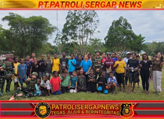 Semarak Kemerdekaan di Distrik Mare: Kolaborasi TNI dan Masyarakat Gelar Berbagai Lomba HUT ke-81 RI