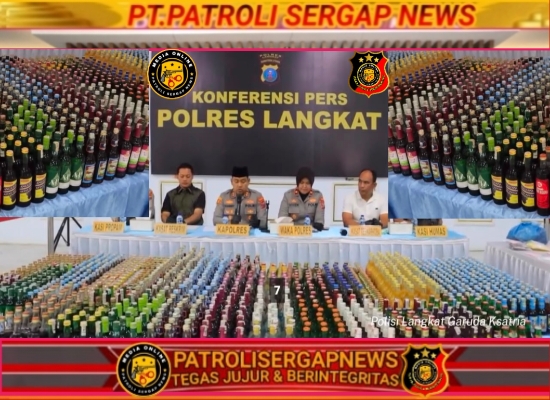 POLRES LANGKAT UNGKAP HASIL OPERASI PEKAT TOBA 2026