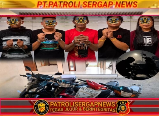 URC Macan Blambangan Ringkus 5 Pelaku Sindikat Curanmor, Polresta Banyuwangi Ungkap 8 TKP di Lahan Sawah dan Sound Horeg
