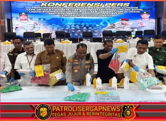 Polda Aceh Gagalkan Peredaran Narkotika Fantastis, Oknum Kepala Desa Ditangkap
