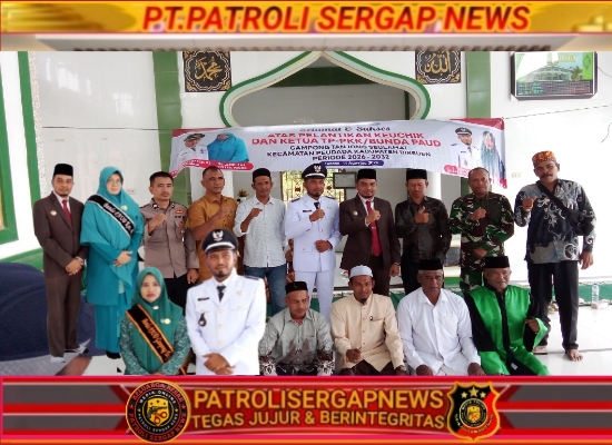 Camat Peudada Resmi Melantik Zamzami sebagai Keuchik Gampong Tanjong Selamat Periode 2026–2032
