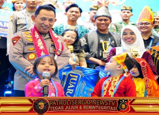 Dari Dongeng hingga Cita-Cita, Kapolri Beri Ruang Anak untuk Berkarya