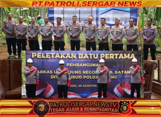 Peletakan Batu Pertama Pembangunan Mako Unit Ujung Negoro Ditpolairud Polda Jateng, Perkuat Harkamtibmas dan Keamanan Pesisir Batang