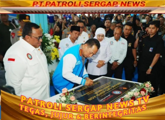 Kapolri Resmikan Gedung KSPSI AGN Jatim