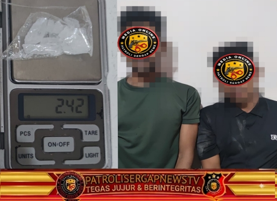Miliki Sabu, Dua Pemuda di Tangkap Polres Bireuen