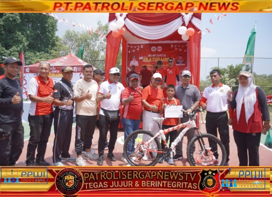 Kapolres Lhokseumawe Semarakkan Jalan Santai HUT ke-81 RI Bersama 1.500 Warga
