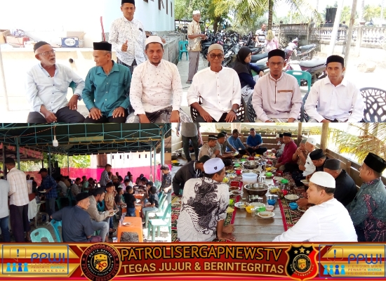 Khidmat dan Penuh Kebersamaan, Masyarakat Peudada Peringati Maulid Nabi 1448 H di Masjid Tgk Di Lampoh
