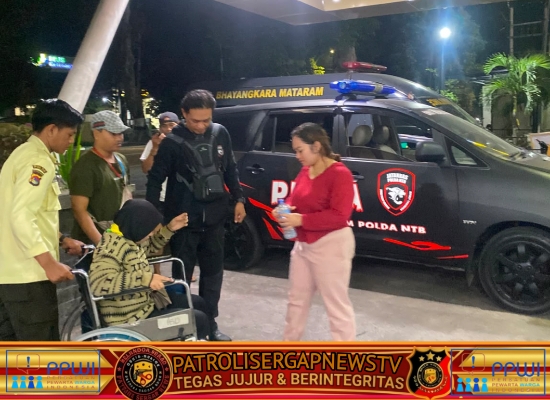 Antisipasi Kejahatan Jalanan, URC PUMA Jatanras Polda NTB Perkuat Pengamanan di Titik Rawan Mataram