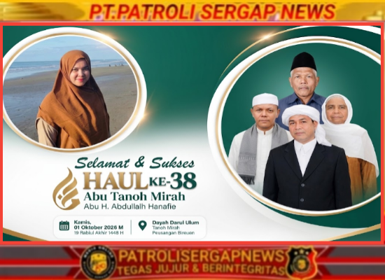 Anggota DPD RI H. Sudirman Hadiri dan Sukseskan Haul Akbar ke-38 Abu Tanoh Mirah di Aceh