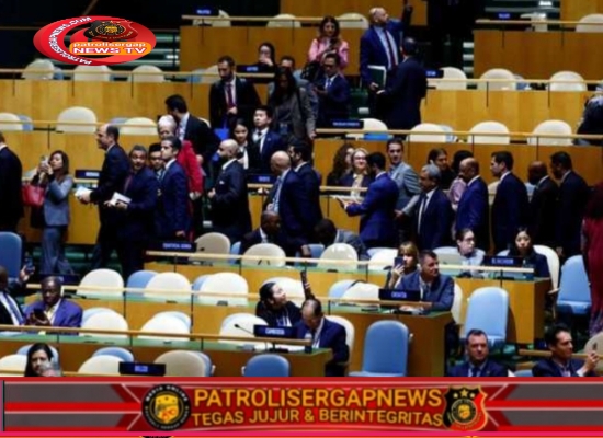 Saat PM Israel Netanyahu Pidato di PBB, 77 Delegasi Negara Walk Out.Ini Daftar Lengkapnya