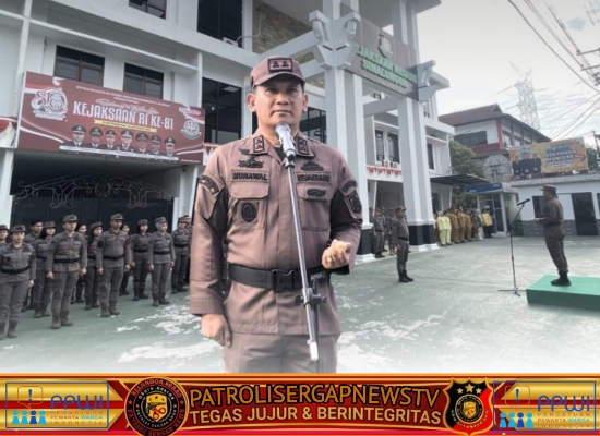 Kejari Simalungun Peringati HUT Kejaksaan RI ke-81, Tegaskan Komitmen Pulihkan Kepercayaan Publik