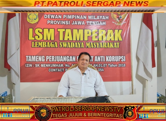LSM Tamperak. Penarikan Surat Dukungan Sebelum Terbit SPPBJ. PPK Harus Batalkan Pemenang Lelang.