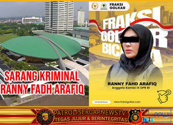Guncang DPR! Ranny Fadh Arafiq Terseret OTT KPK Ratusan Miliar, PPWI Desak Pecat dan Miskinkan Koruptor