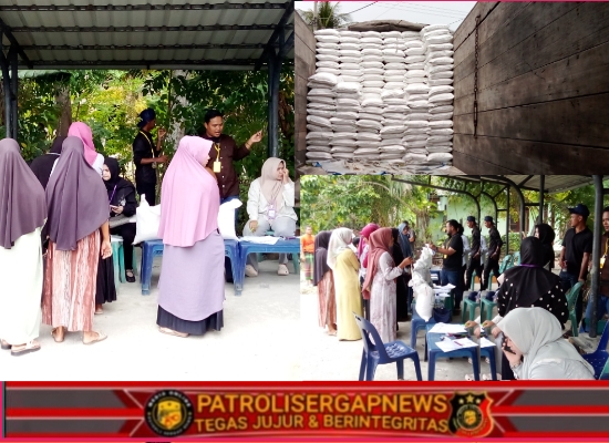 Bulog Lhokseumawe Salurkan Bantuan Beras di 52 Desa Peudada Selama Empat Hari, Warga Terima 30 Kg