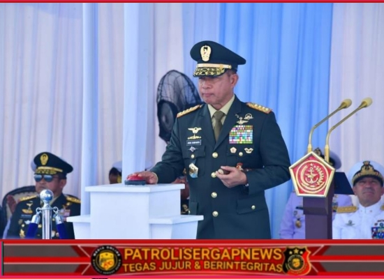 Panglima TNI Resmikan KRI SRIWIJAYA-100, Perkuat Pertahanan Maritim