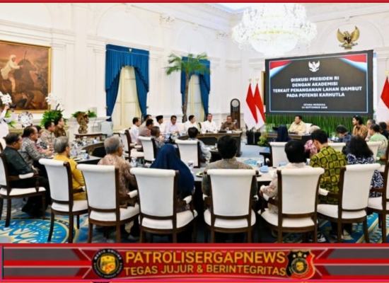 Presiden Prabowo Tegaskan Penertiban Regulasi dan Korporasi untuk Cegah Kebakaran Gambut