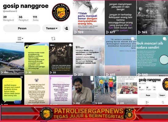 Patrolisergapnews.com Bantah Unggahan TikTok, Tegaskan Informasi Harus Berdasarkan Fakta dan Bukti