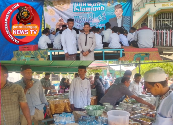 Masyarakat Gampong Simpang Jaya Peringati Maulid Nabi Muhammad SAW 1448 H, Santuni Anak Yatim