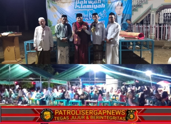 Dakwah Islamiah di Simpang Jaya: Tgk Saiful Mulyadi Ajak Masyarakat Teladani Akhlak Rasulullah